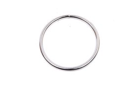 кольцо металл 40х3 мм цв никель (уп 100шт) купить по 8.5 - в интернет - магазине Веллтекс | Омск
.