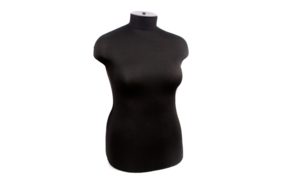 манекен женский р52 (104-84-110) мягкий цв чёрный купить по цене 9266 руб - в интернет-магазине Веллтекс | Омск
