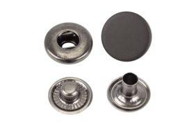 кнопка монеткаl-12 soft-touch цв черный+3 части черный никель медицинская сталь нерж 12,5мм (уп о купить по цене 815 руб - в интернет-магазине Веллтекс | Омск
