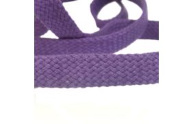 шнур для одежды плоский 15мм, 100хб, цв фиолетовый/134 (катушка 50м) bombacio купить по цене 13.5 руб для домашнего шитья - в интернет-магазине Веллтекс | Омск
