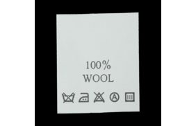 с108пб 100%wool - составник - белый (уп 200шт) купить по цене 138.91 руб - в интернет-магазине Веллтекс | Омск
