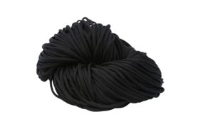 шнур для одежды круглый цв черный 5мм (уп 100м) 5-02 купить по 1.95 для тактического снаряжения в Омске 