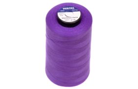 нитки швейные 100% pe 40/2 цв s-218 фиолетовый яркий (боб 5000ярдов) veritas купить по 119 - в интернет - магазине Веллтекс | Омск
.