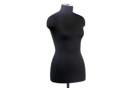 манекен женский р44 (88-68,8-96) твёрдый цв чёрный ост купить по цене 4650 руб - в интернет-магазине Веллтекс | Омск
