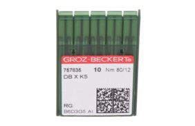 иглы groz-beckert dbxk5 №80 (уп.10шт.) купить по цене 153 руб - в интернет-магазине Веллтекс | Омск
