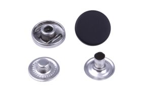 кнопка монеткаl-12 soft-touch цв черный+3 части никель медицинская сталь нерж 12,5мм (уп ок.72шт) купить по цене 715 руб - в интернет-магазине Веллтекс | Омск
