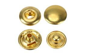 кнопка l-12 цв золото нерж 12,5мм (уп ок.72шт) veritas купить по цене 909 руб - в интернет-магазине Веллтекс | Омск
