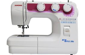 бытовая швейная машина janome my style 280s купить по доступной цене - в интернет-магазине Веллтекс | Омск
