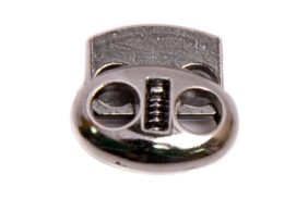 фиксатор металл 6660-0095 19,5х18мм для шнура 5мм цв черный никель (уп 100шт) купить по 14.5 - в интернет - магазине Веллтекс | Омск
.