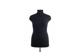 манекен женский р48 (96-75-102) мягкий цв чёрный купить по цене 9266 руб - в интернет-магазине Веллтекс | Омск
