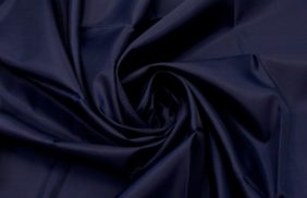 ткань подкладочная 190t 56гр/м2, 100пэ, 150см, антистатик, синий чернильный/s147(436/6156/19-3925), купить в Омске.